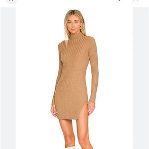 NWT SNDYS BLINDED RIBBED DRESS